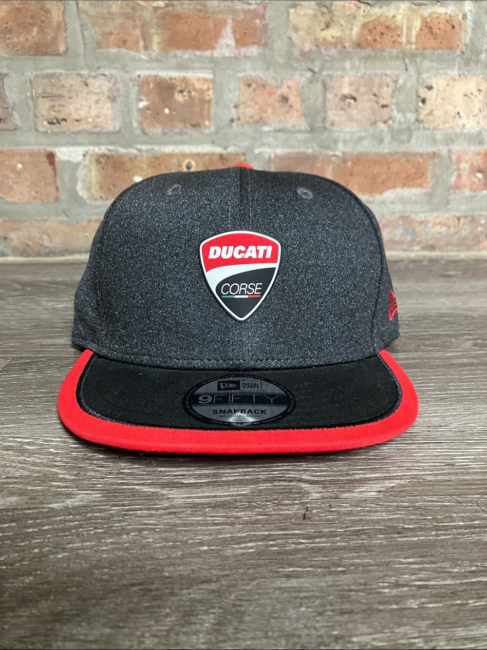 Ducati Corse Black & Red 9FIFTY Snapback Hat